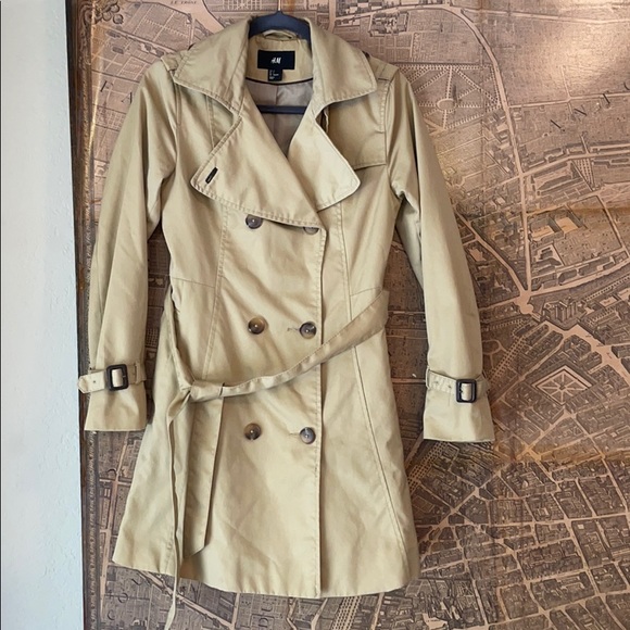 trench coat size 6